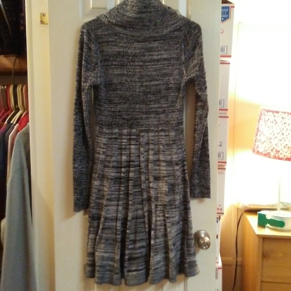 Calvin Klein Cowl Neck Sweater Dress - Picture 9 of 12